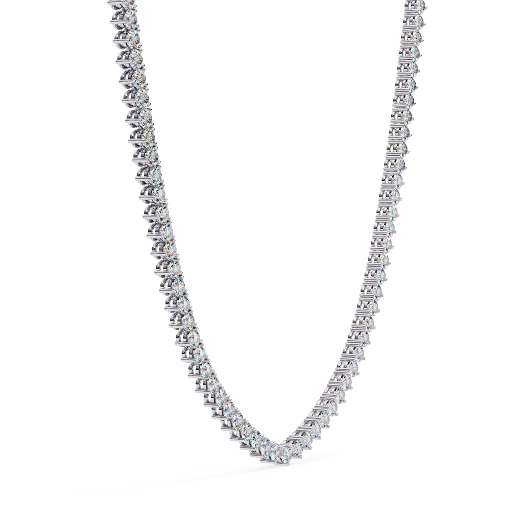 Diamond Fringe Necklace