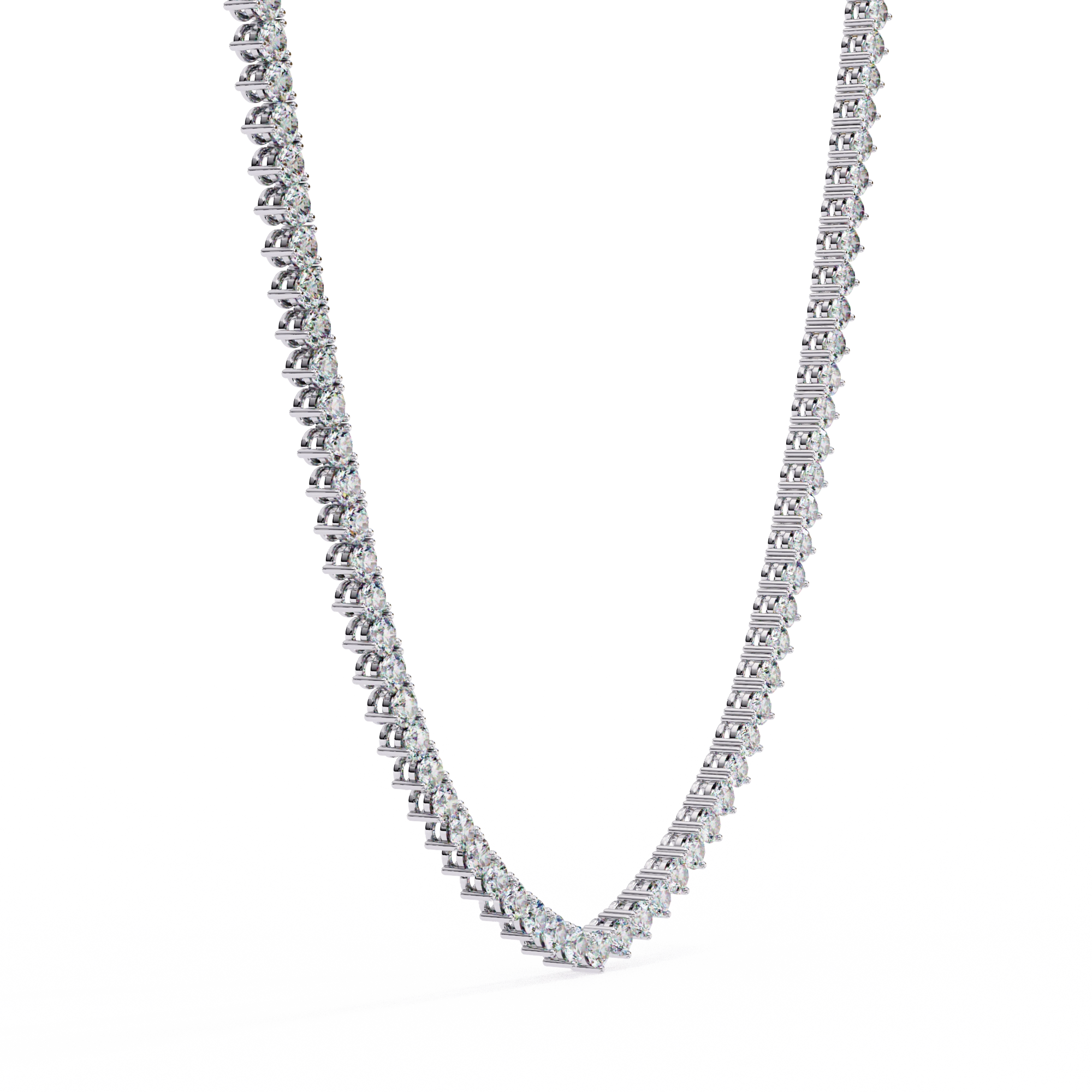 Diamond Fringe Necklace