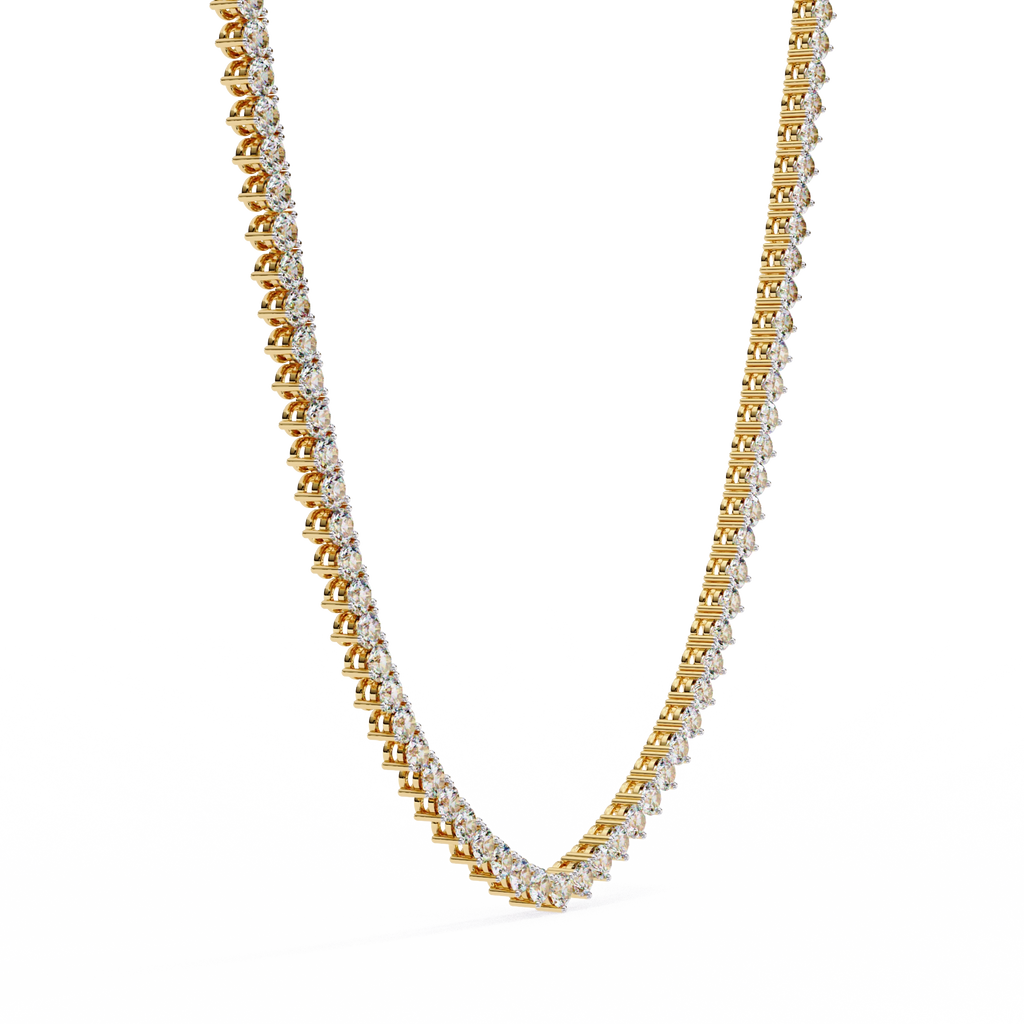 Diamond Fringe Necklace