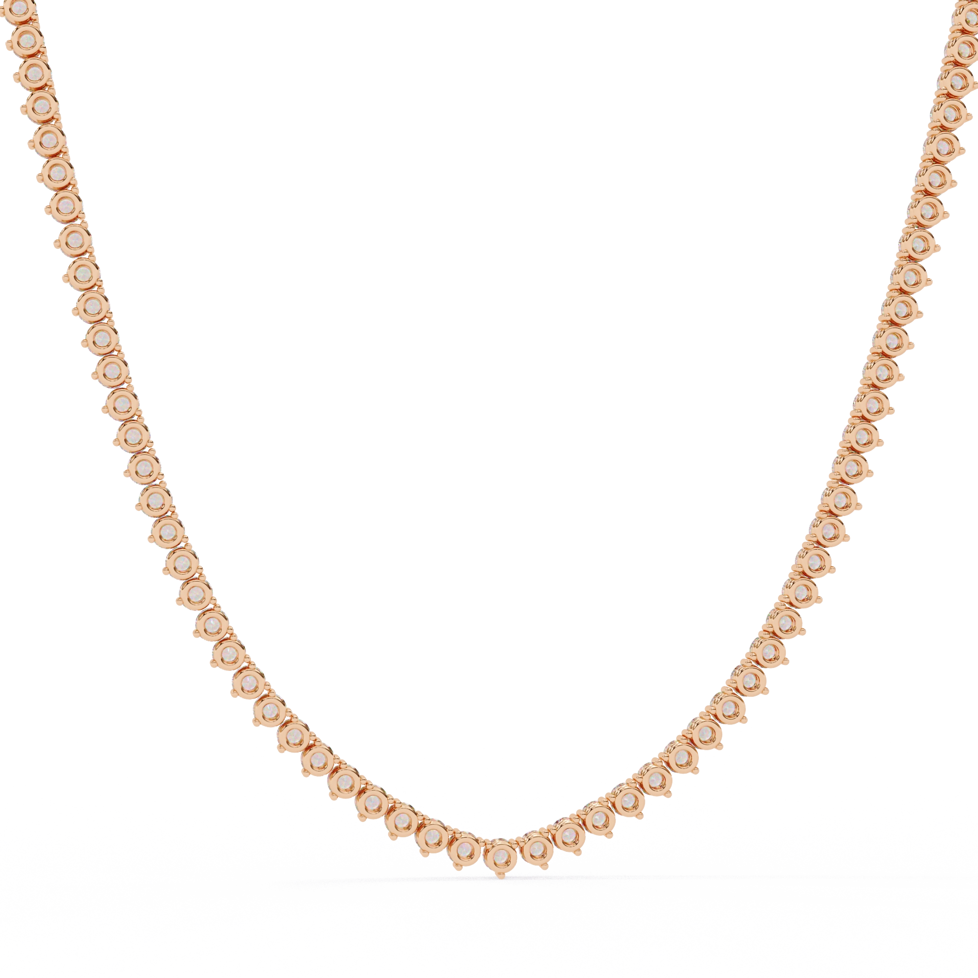 Diamond Fringe Necklace