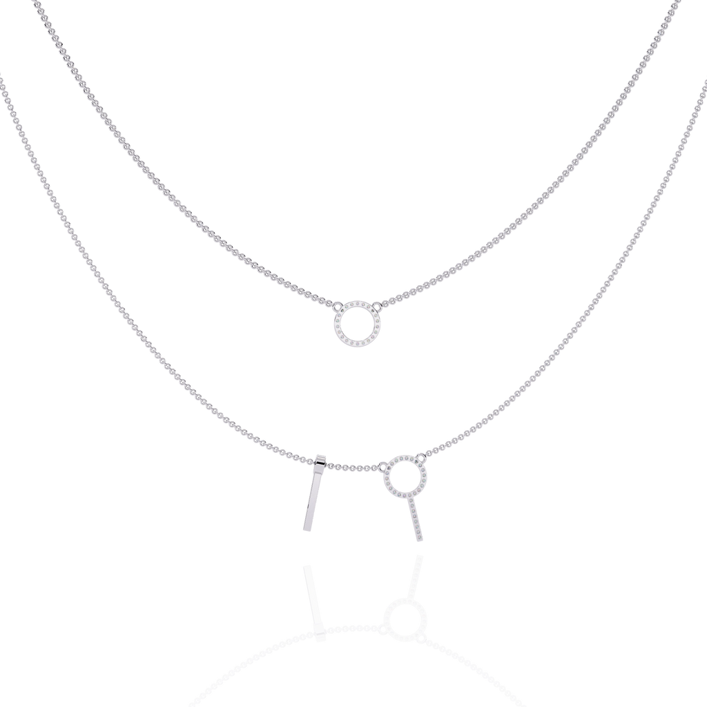 Layered Circle Necklace
