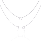 Layered Circle Necklace