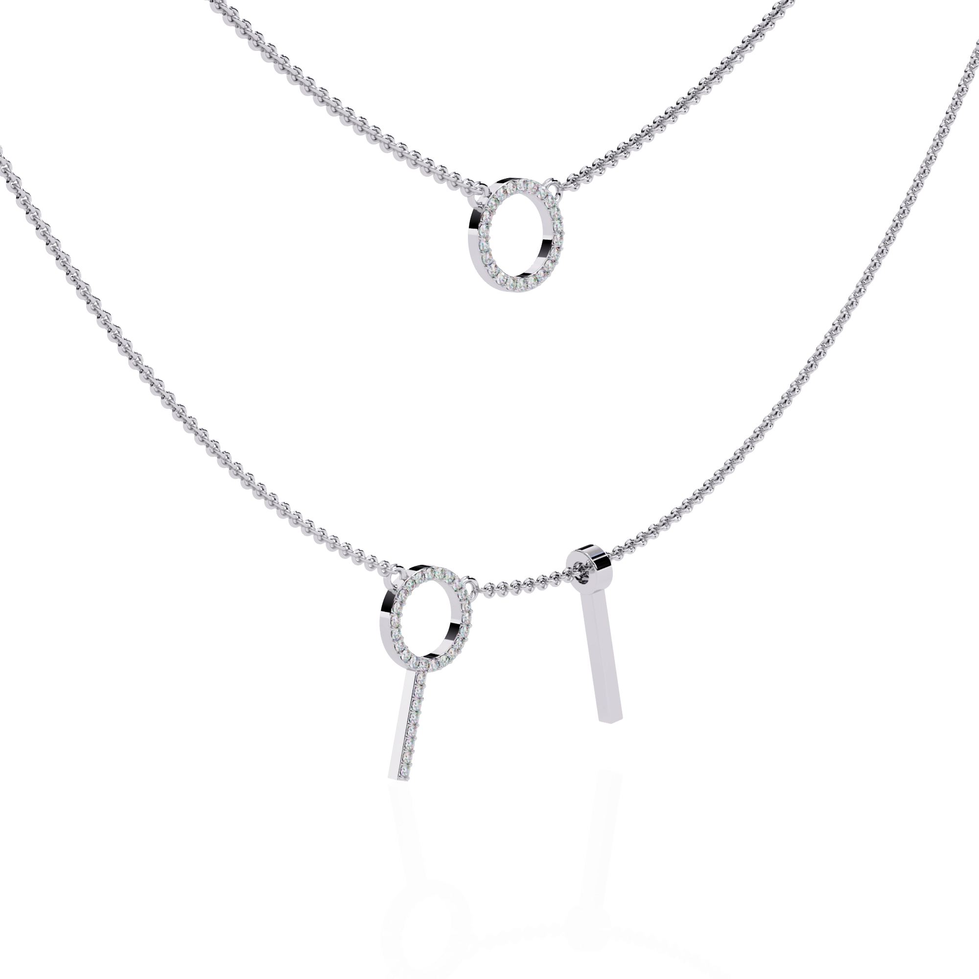 Layered Circle Necklace