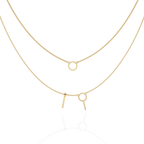 Layered Circle Necklace