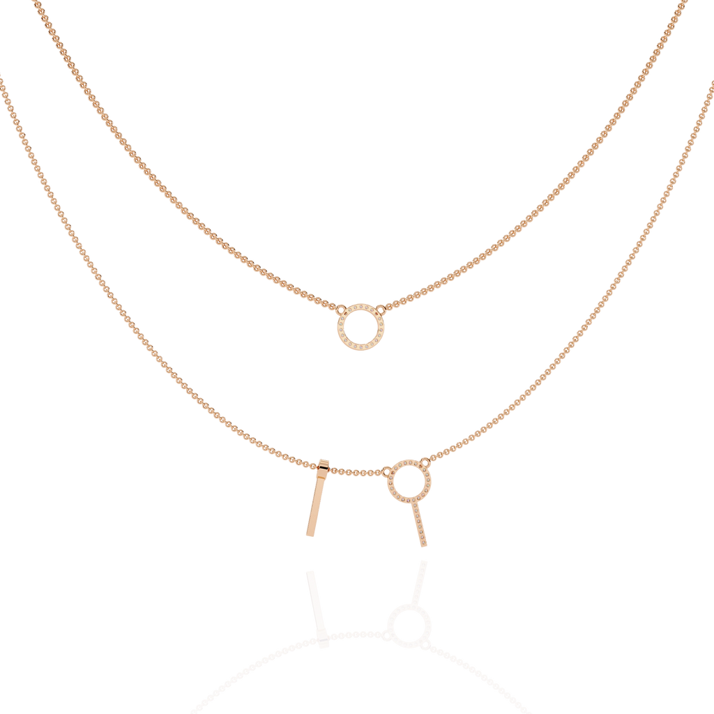 Layered Circle Necklace