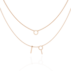 Layered Circle Necklace