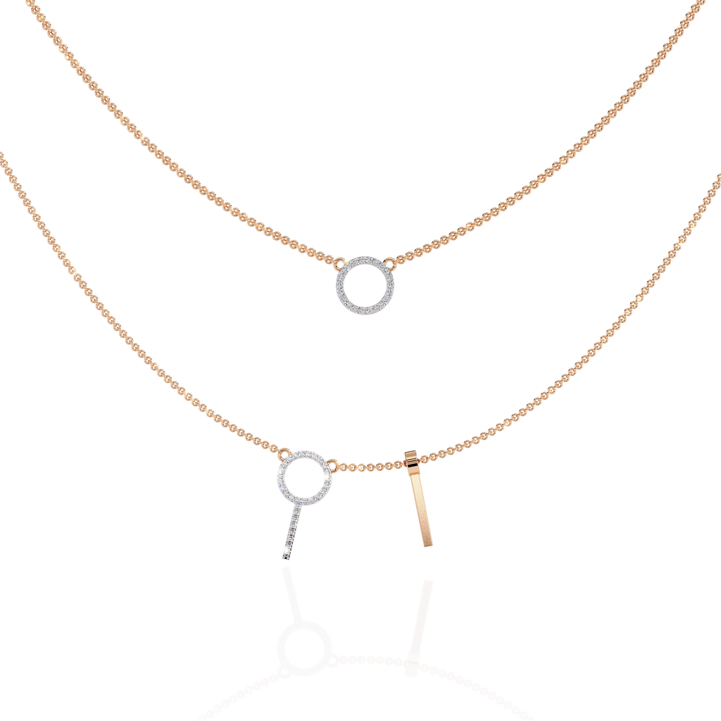 Layered Circle Necklace