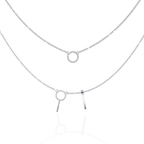 Layered Circle Necklace
