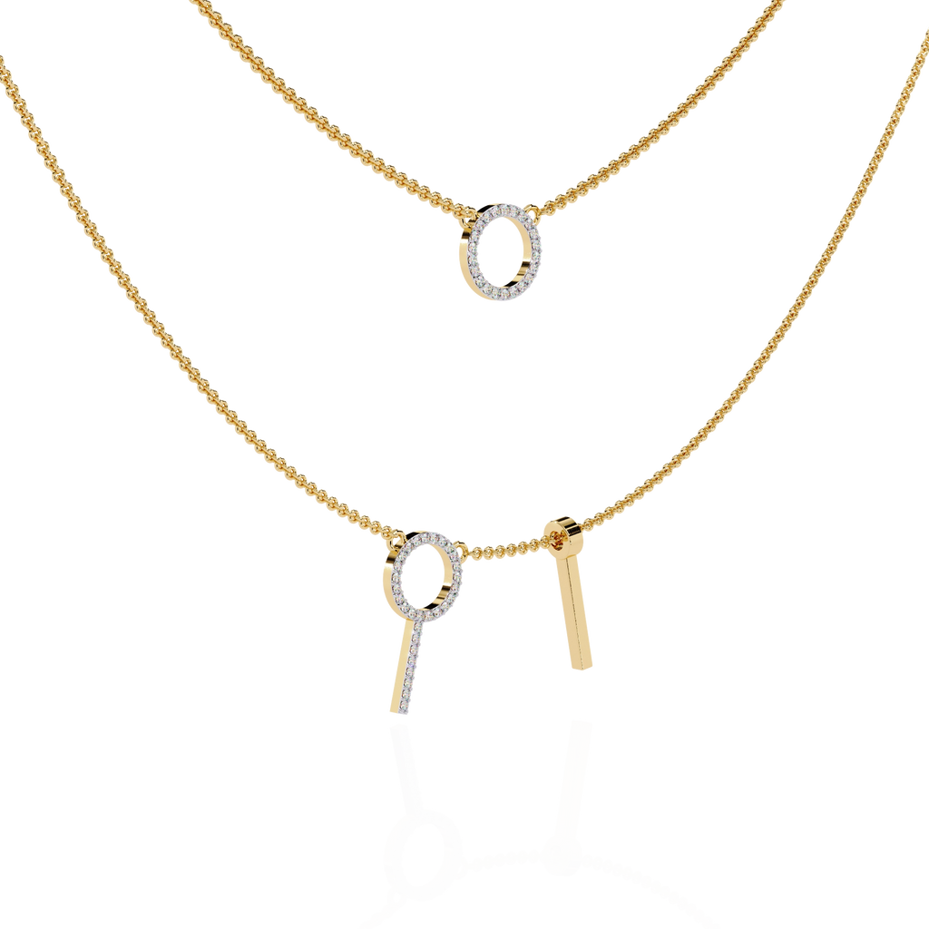 Layered Circle Necklace