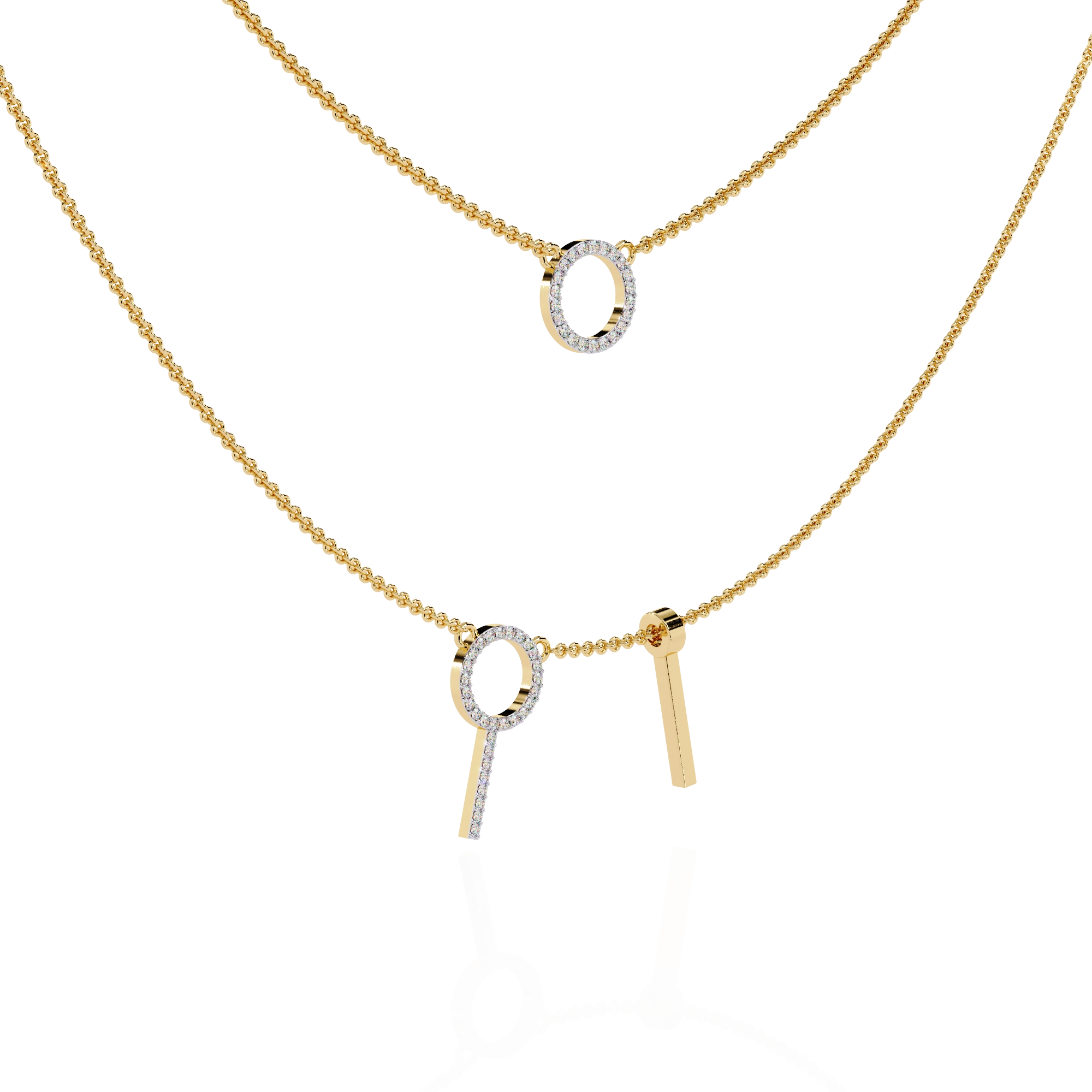 Layered Circle Necklace