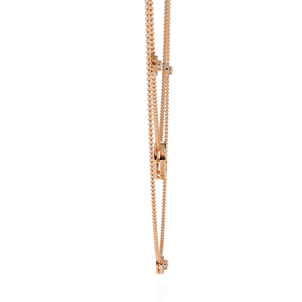 Double Layer Circle Necklace