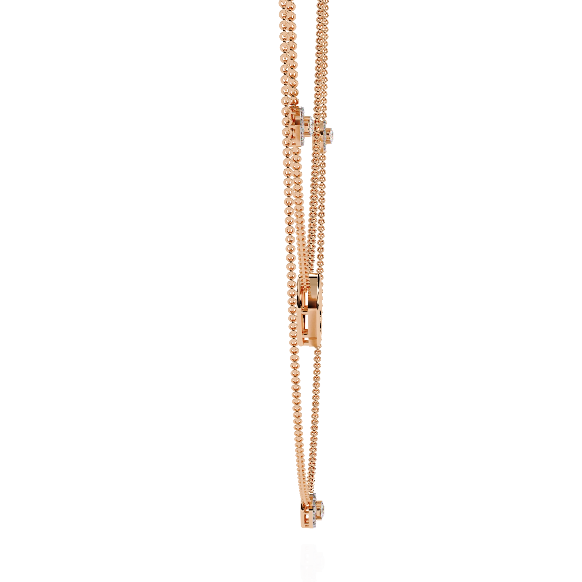 Double Layer Circle Necklace