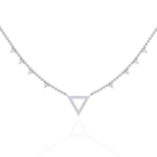 Triangle Charm Necklace
