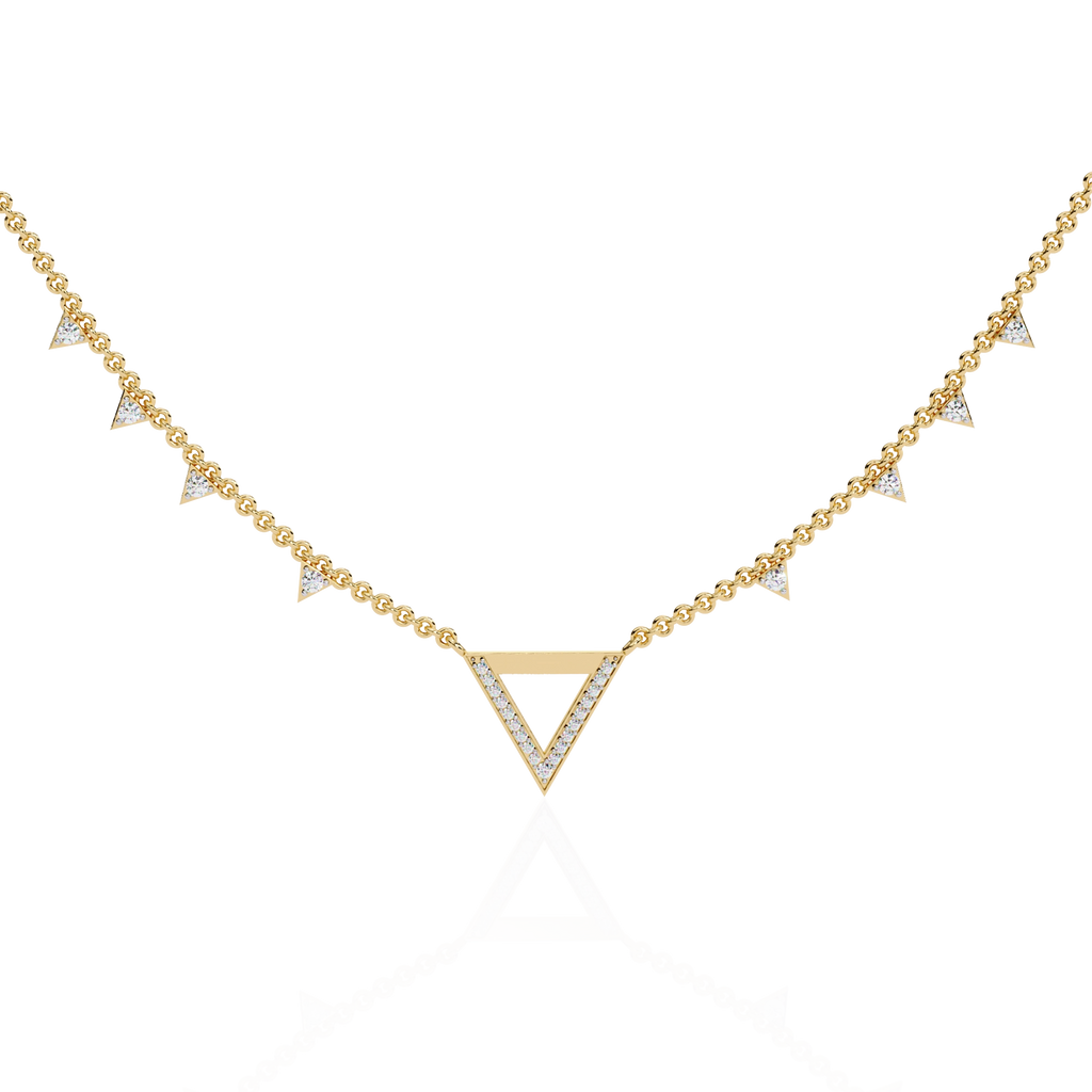 Triangle Charm Necklace