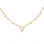 Triangle Charm Necklace