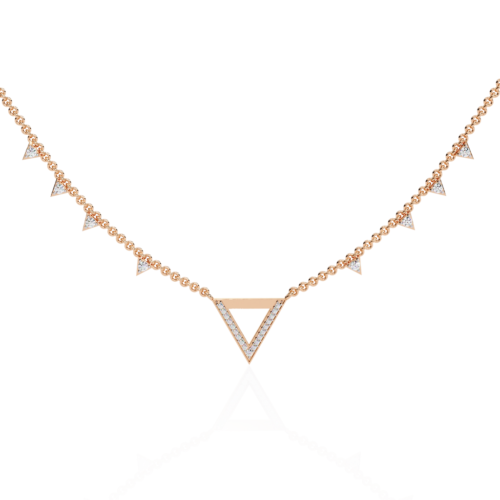 Triangle Charm Necklace