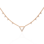 Triangle Charm Necklace