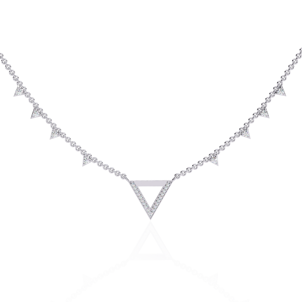 Triangle Charm Necklace