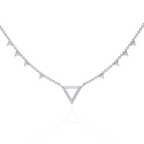 Triangle Charm Necklace