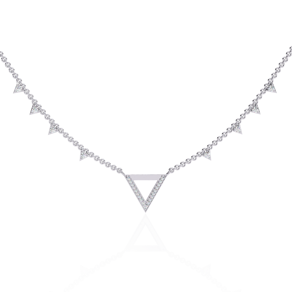 Triangle Charm Necklace