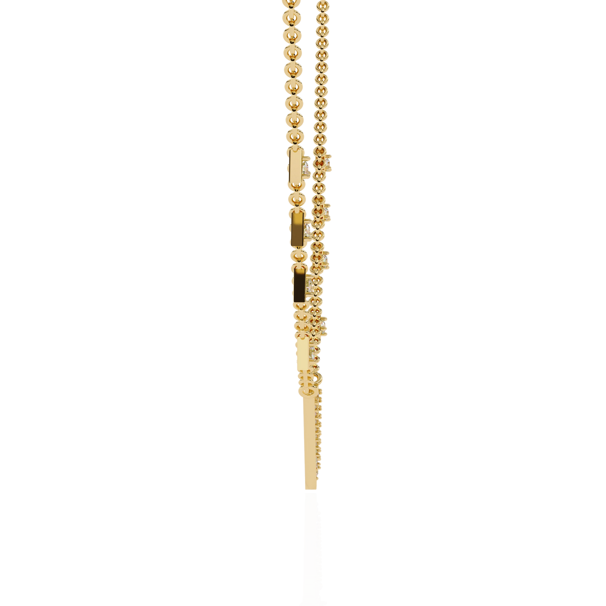 Triangle Charm Necklace