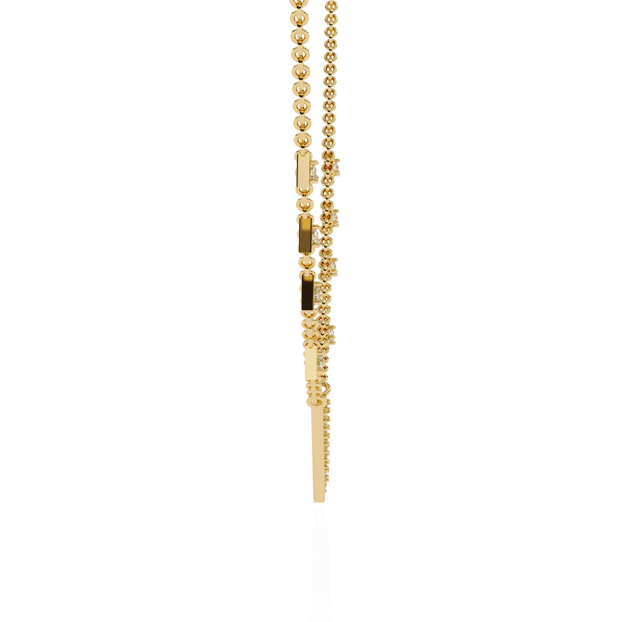 Triangle Charm Necklace