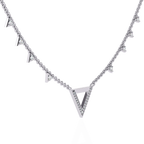 Triangle Charm Necklace