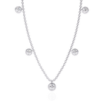 Floating Diamond Necklace