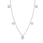 Floating Diamond Necklace