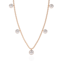 Floating Diamond Necklace