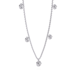 Floating Diamond Necklace