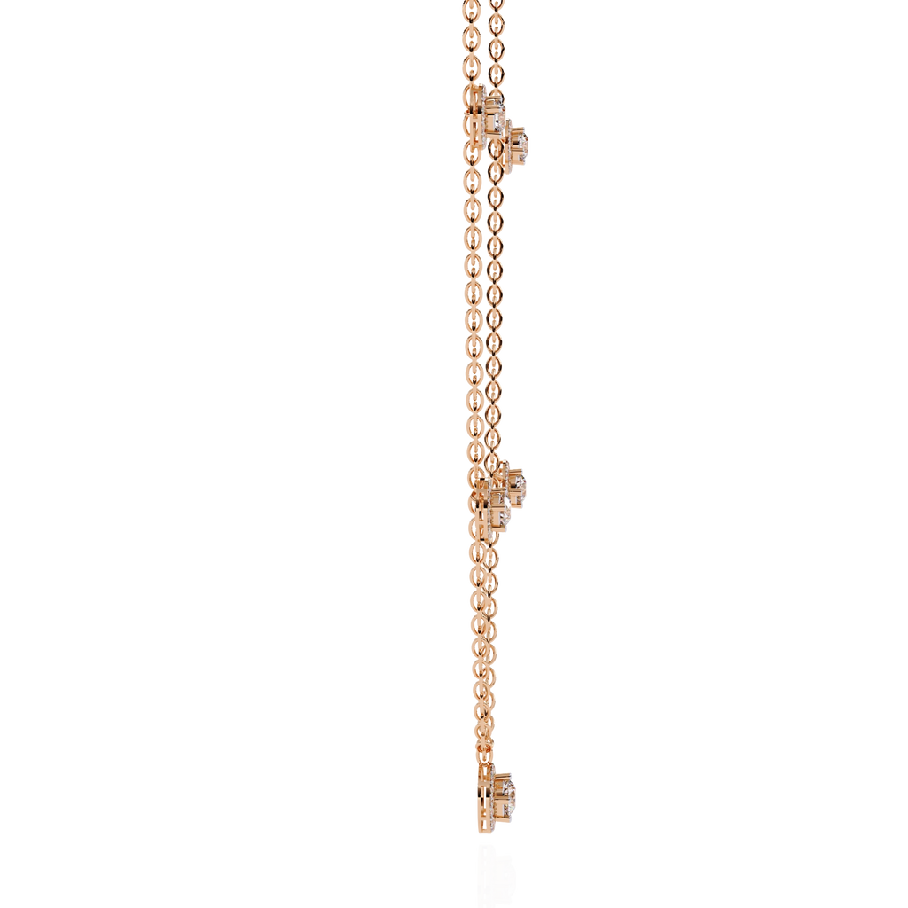 Floating Diamond Necklace