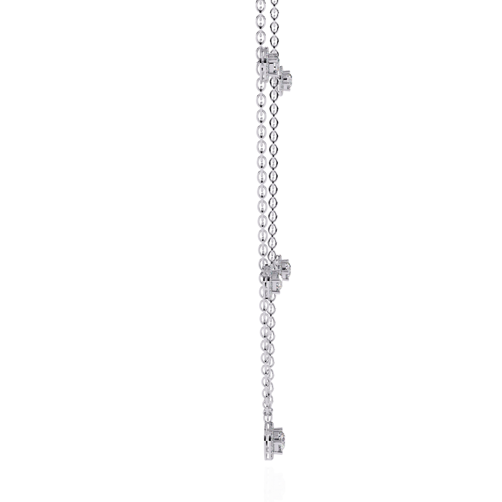 Floating Diamond Necklace