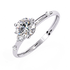 Round Solitaire Diamond Ring