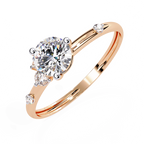Round Solitaire Diamond Ring