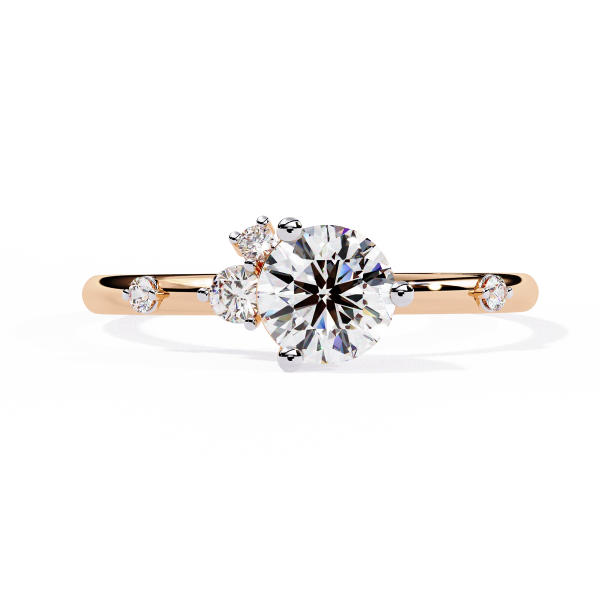 Round Solitaire Diamond Ring