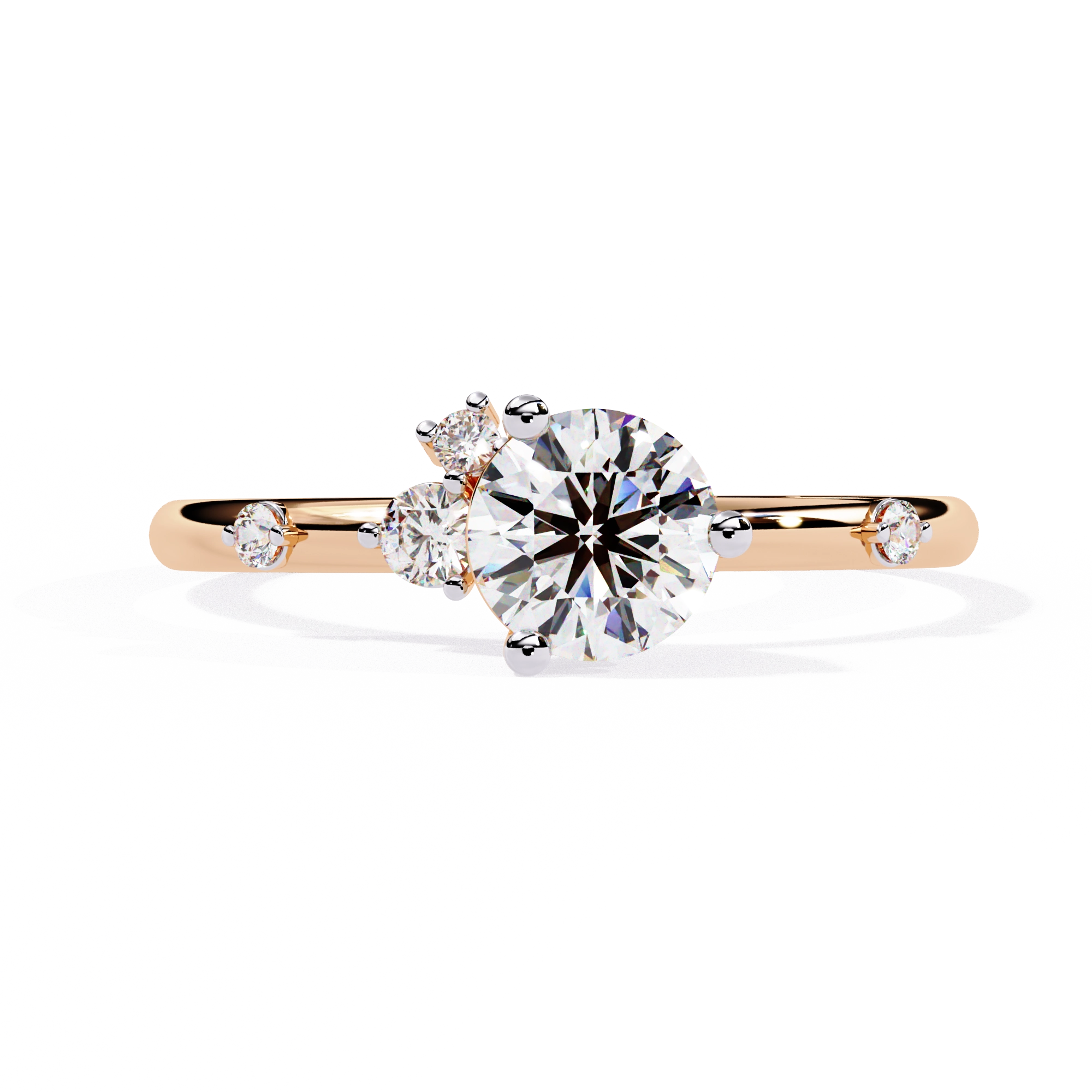 Round Solitaire Diamond Ring