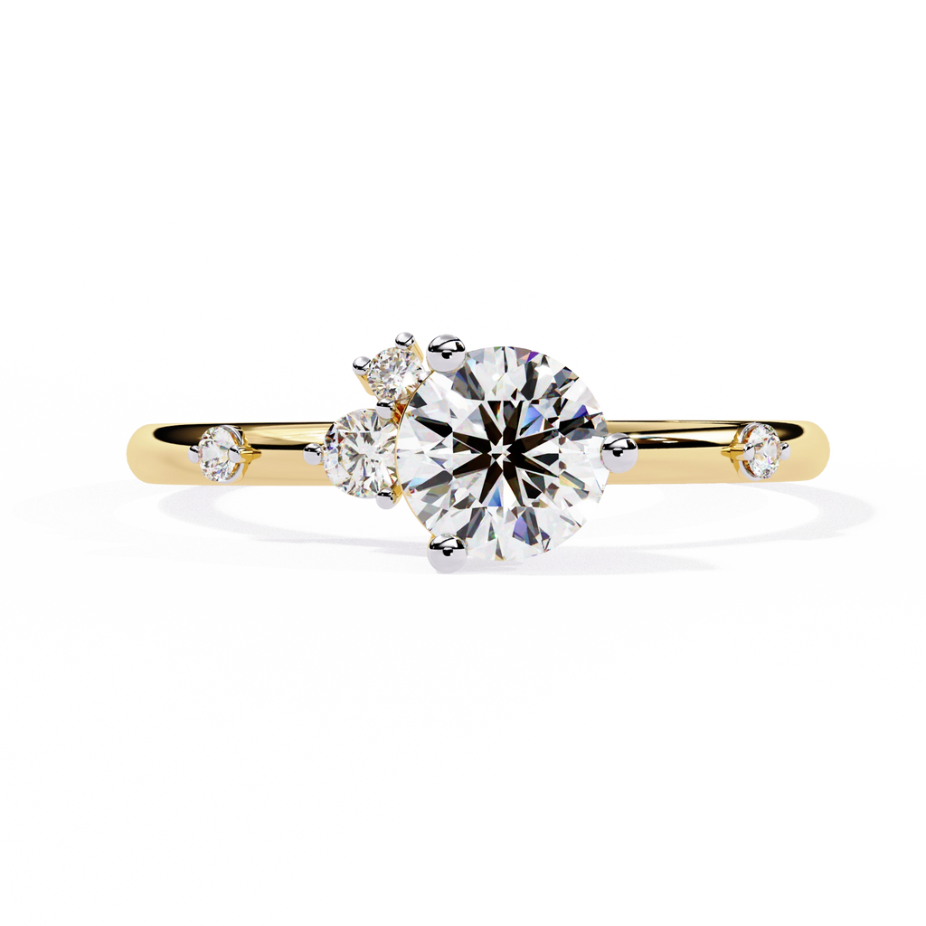 Round Solitaire Diamond Ring
