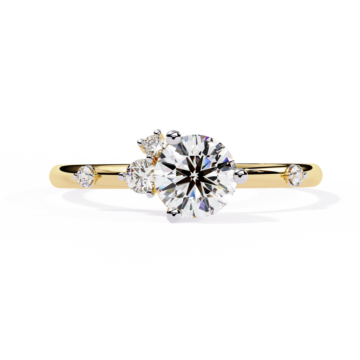 Round Solitaire Diamond Ring