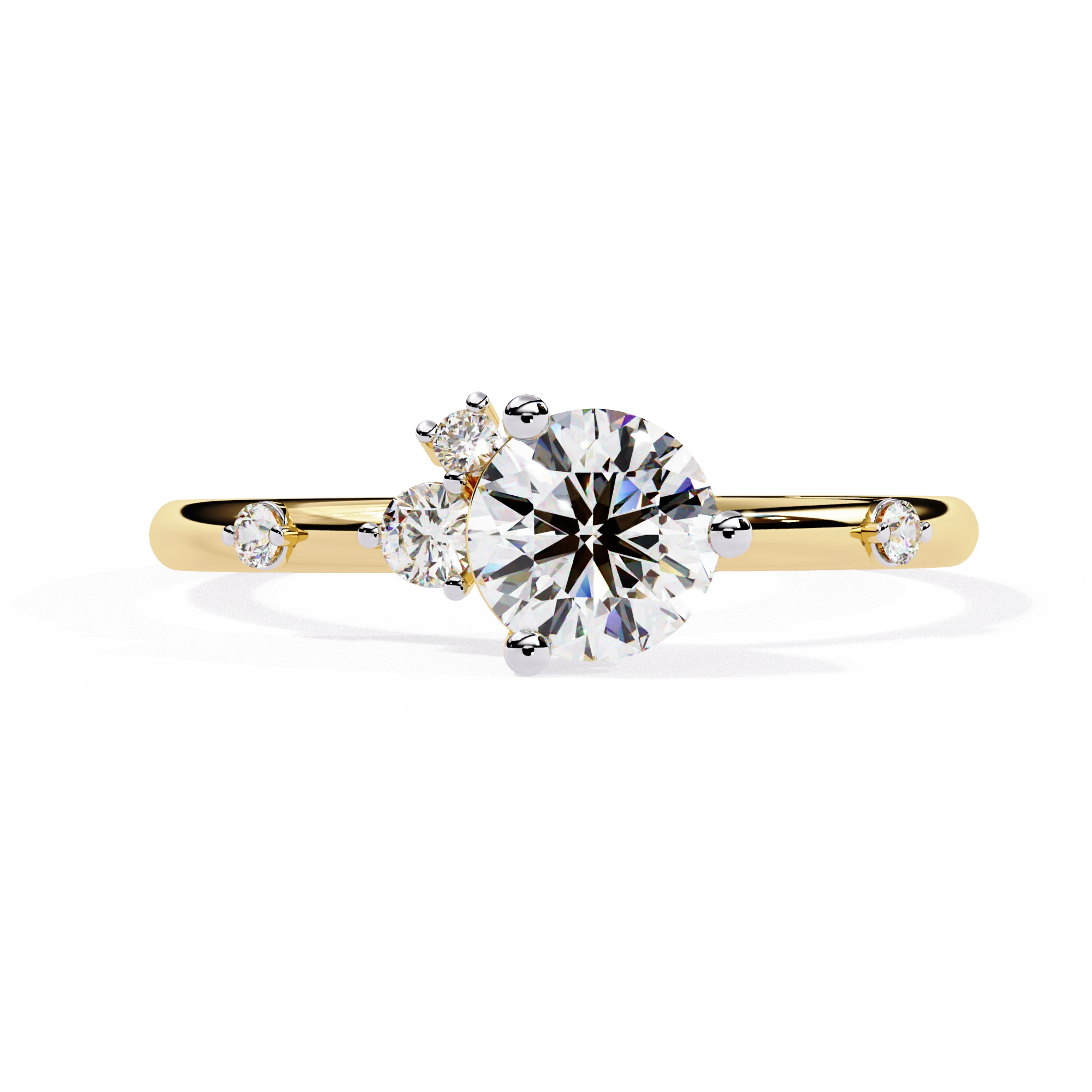 Round Solitaire Diamond Ring