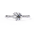 Round Solitaire Diamond Ring