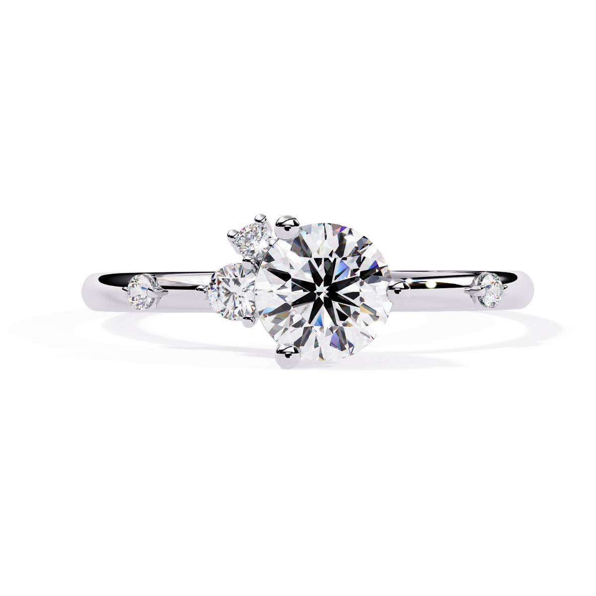 Round Solitaire Diamond Ring