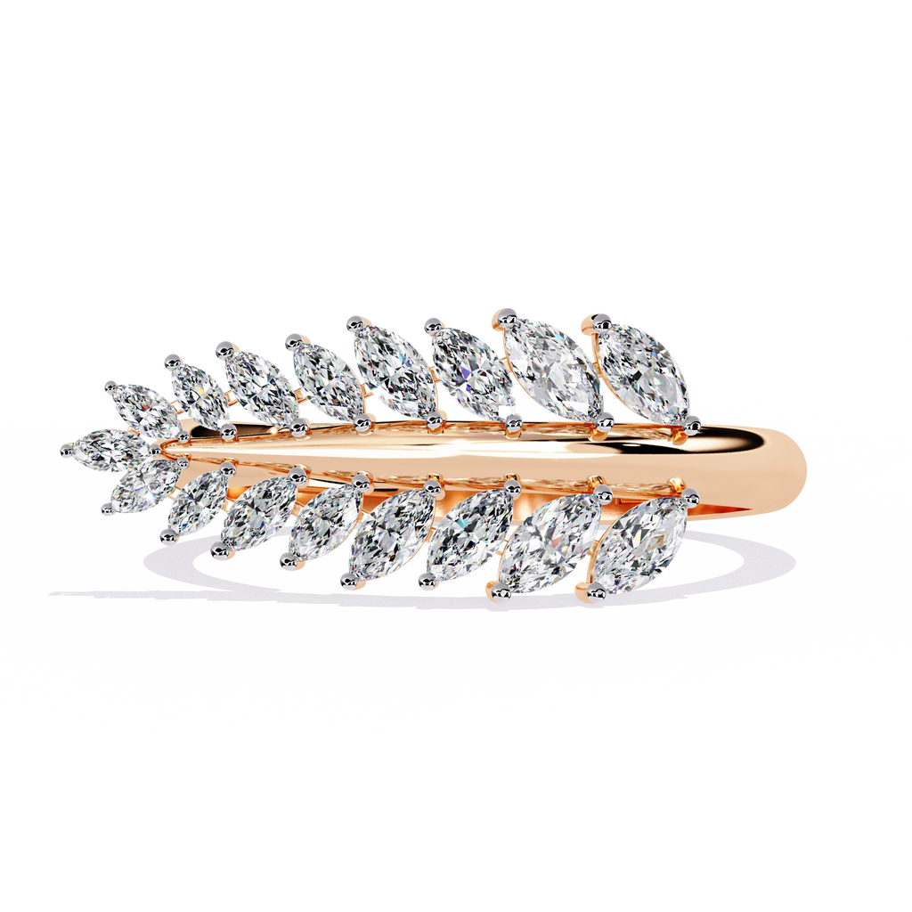 Elegant Diamond Hoop Earrings