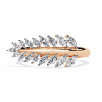 Elegant Diamond Hoop Earrings