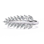 Elegant Diamond Hoop Earrings