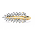 Elegant Diamond Hoop Earrings