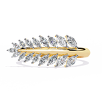 Elegant Diamond Hoop Earrings
