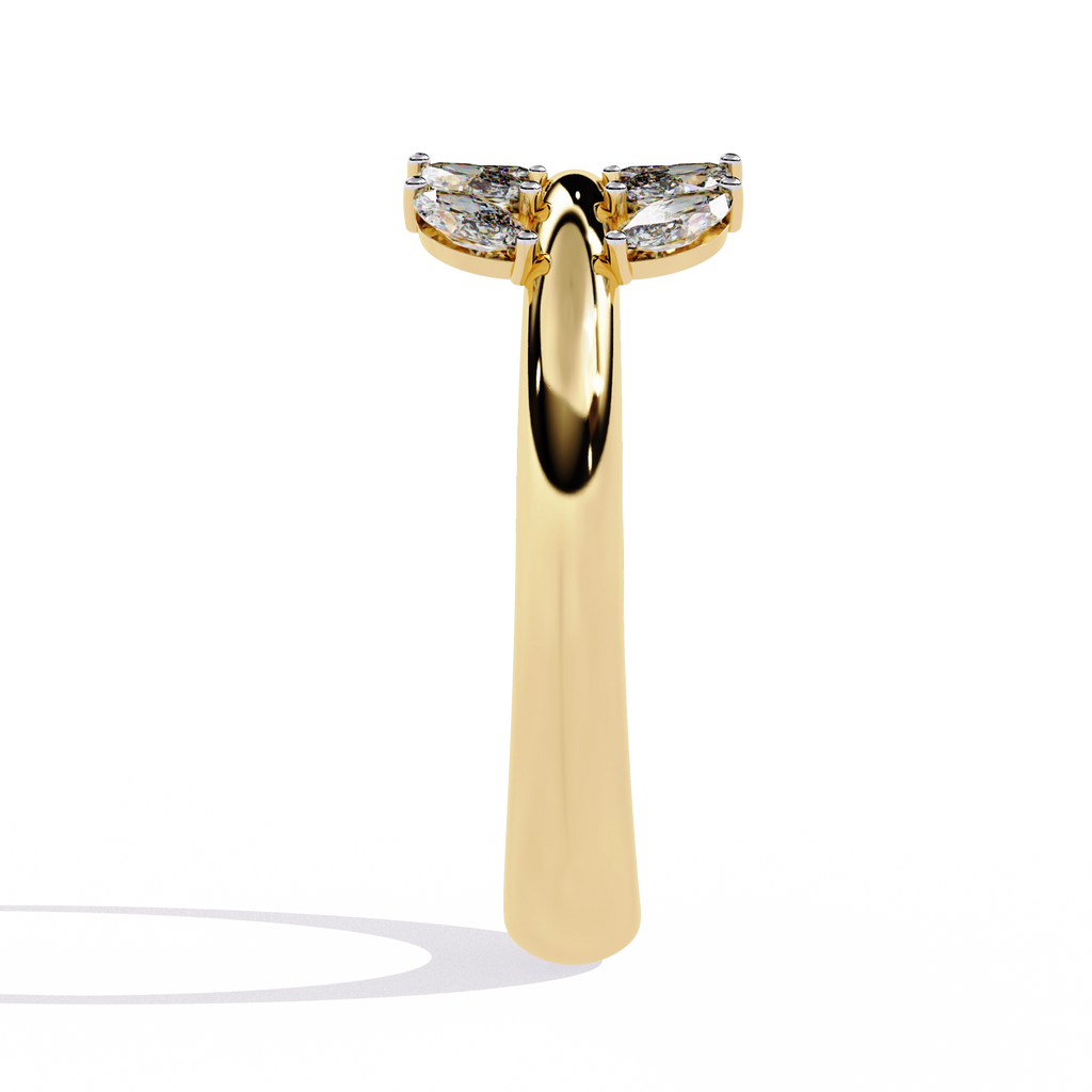 Elegant Diamond Hoop Earrings