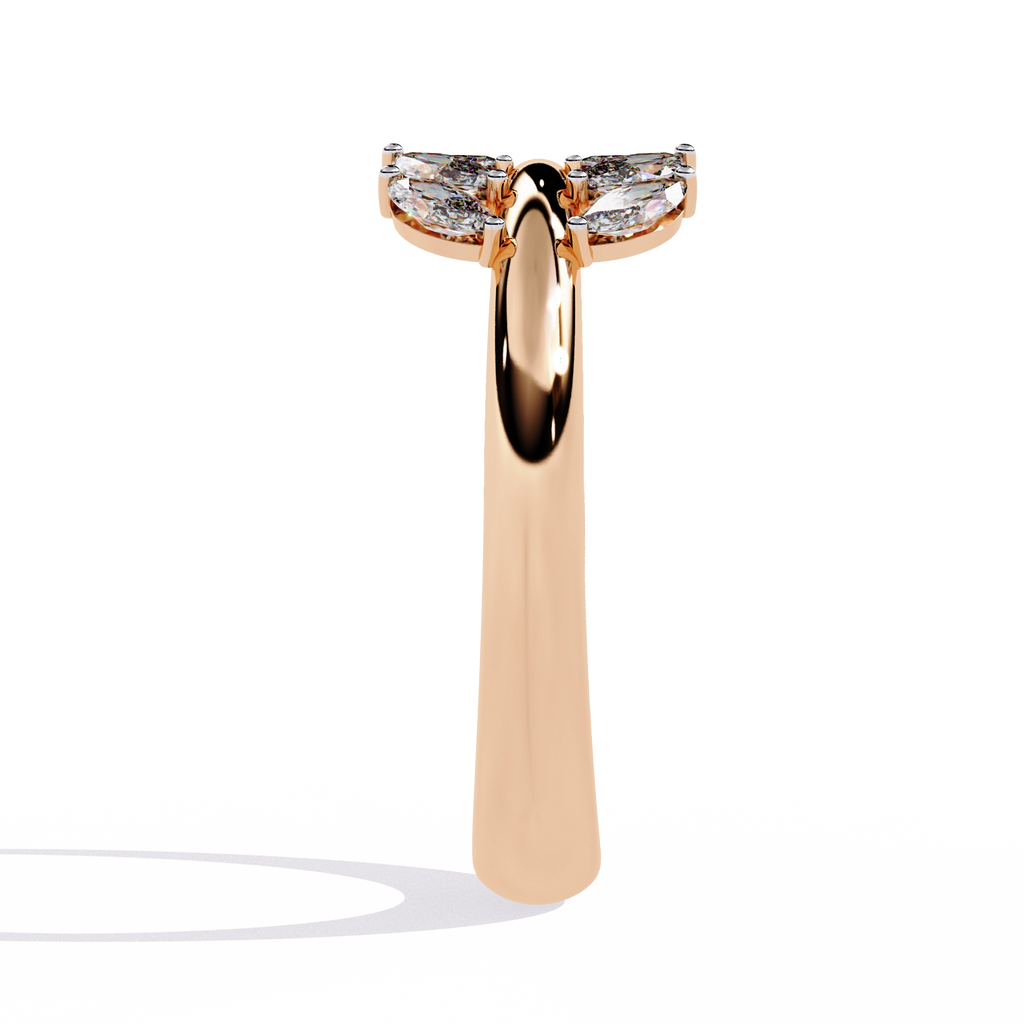 Elegant Diamond Hoop Earrings