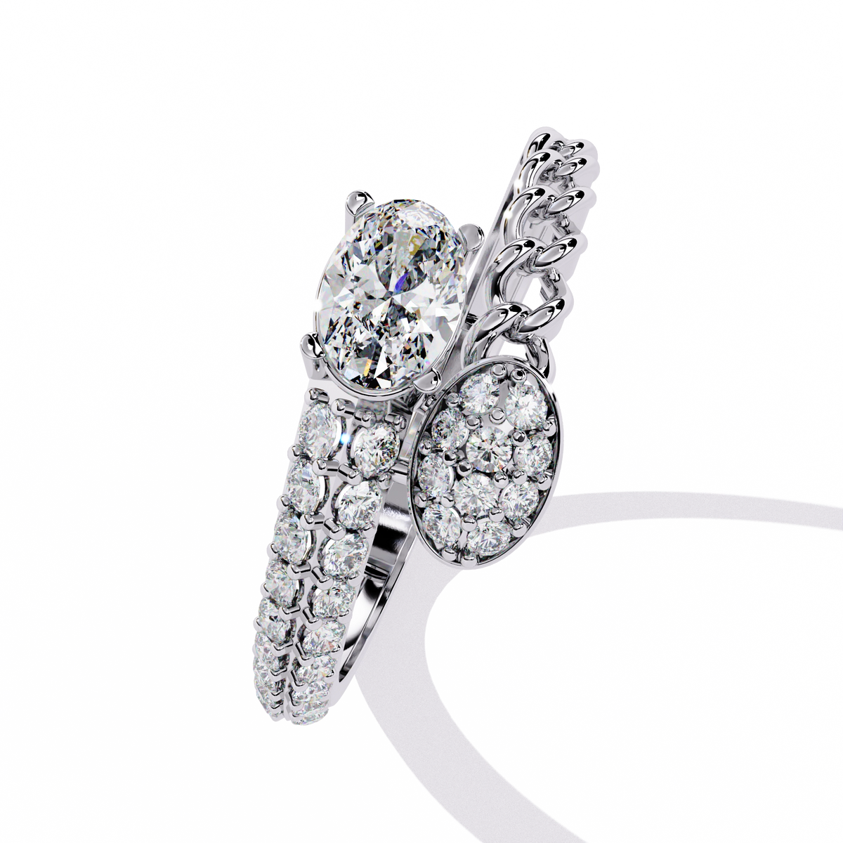 Luxury Diamond Statement Ring
